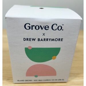 Grove Co x Drew Barrymore Island Orchid Candle Ltd Edition Fresh Horizons 5.5 oz